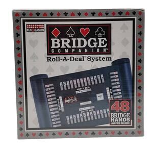 Bridge Companion Roll-A-Deal System 48 Hands Cards Brand New Sealed 1997 Herbko